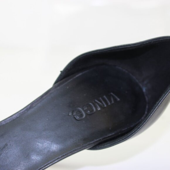 Vince Claire Calf Leather Pointed Toe Pumps Heel Shoes Womens (US 7/EU 37.5) - Picture 10 of 10